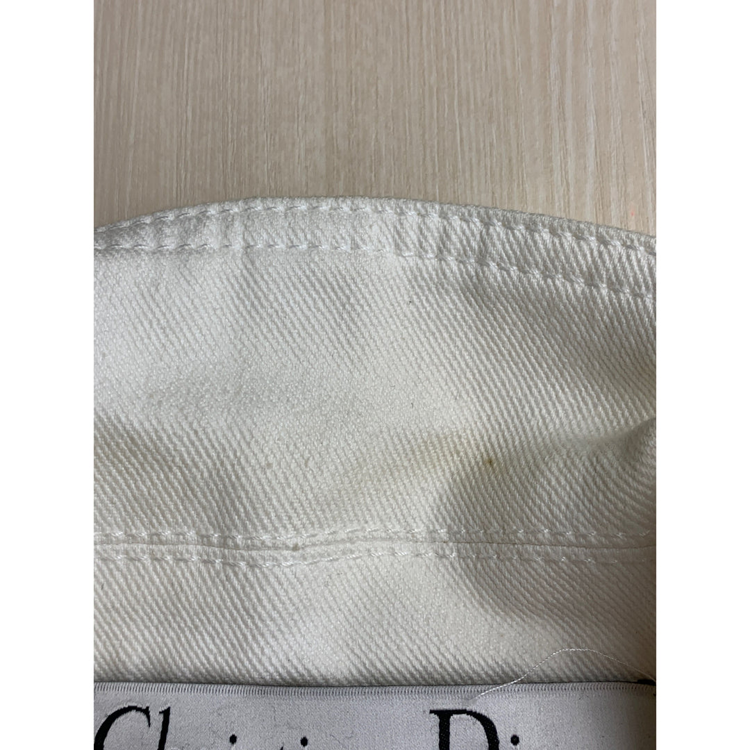 #Christian Top quality Dior/Denim Jkt/38/WHT/Denim
