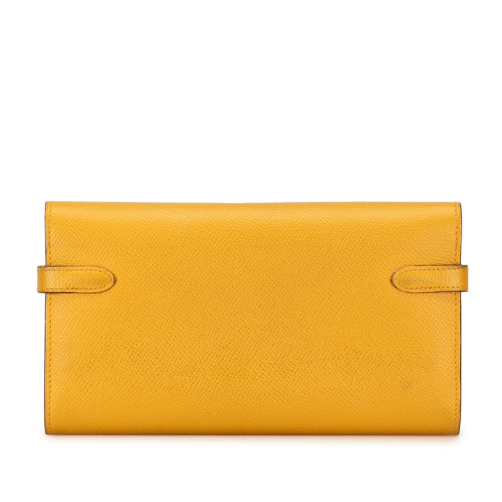 Top quality Hermes Epsom Kelly Classic Wallet Long Wallets
