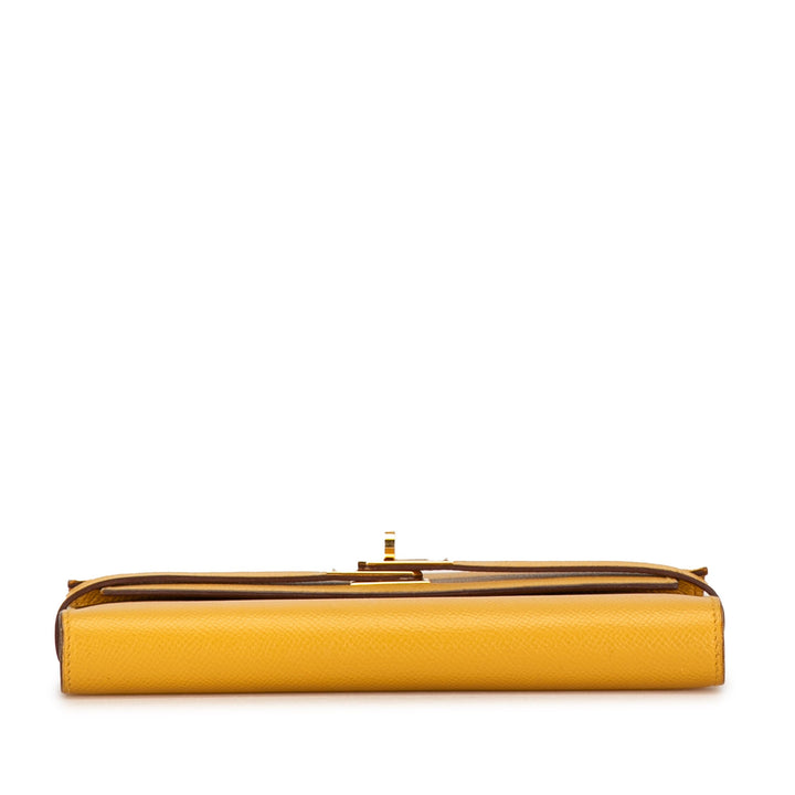 Top quality Hermes Epsom Kelly Classic Wallet Long Wallets