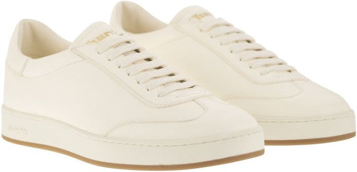 LARGS - SUEDE AND DEERSKIN SNEAKER