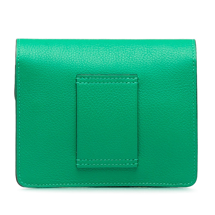 Top quality Hermes Evercolor Roulis Slim Wallet Small Wallets