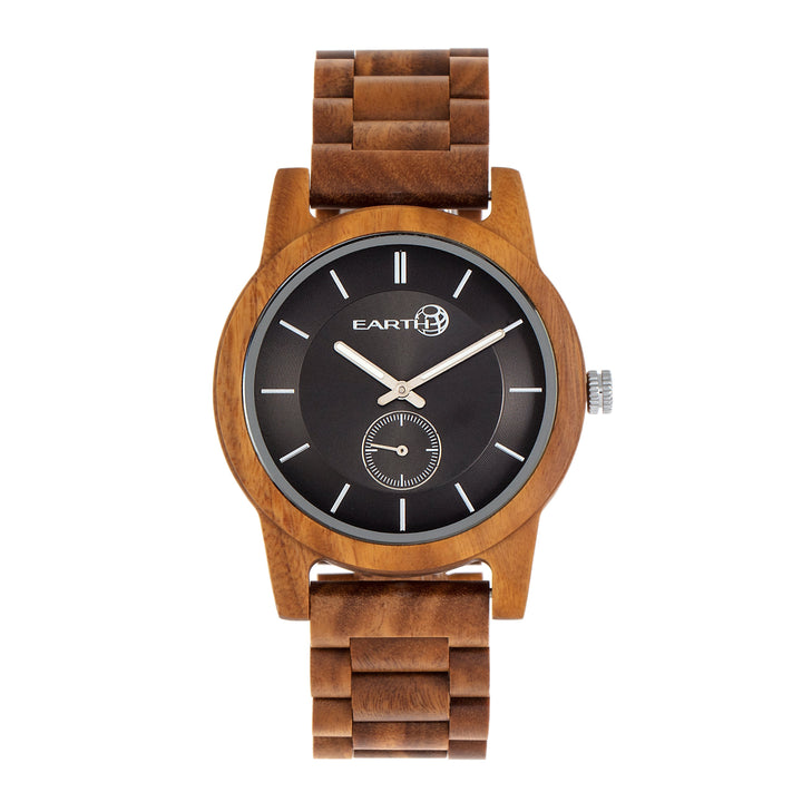 Earth Wood Blue Ridge Bracelet Watch - Ruumur