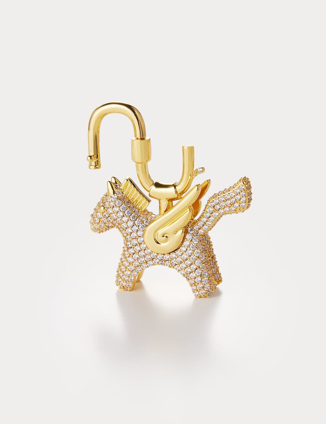 Sparkle Gold—Rodeo Pegase Bag Charm