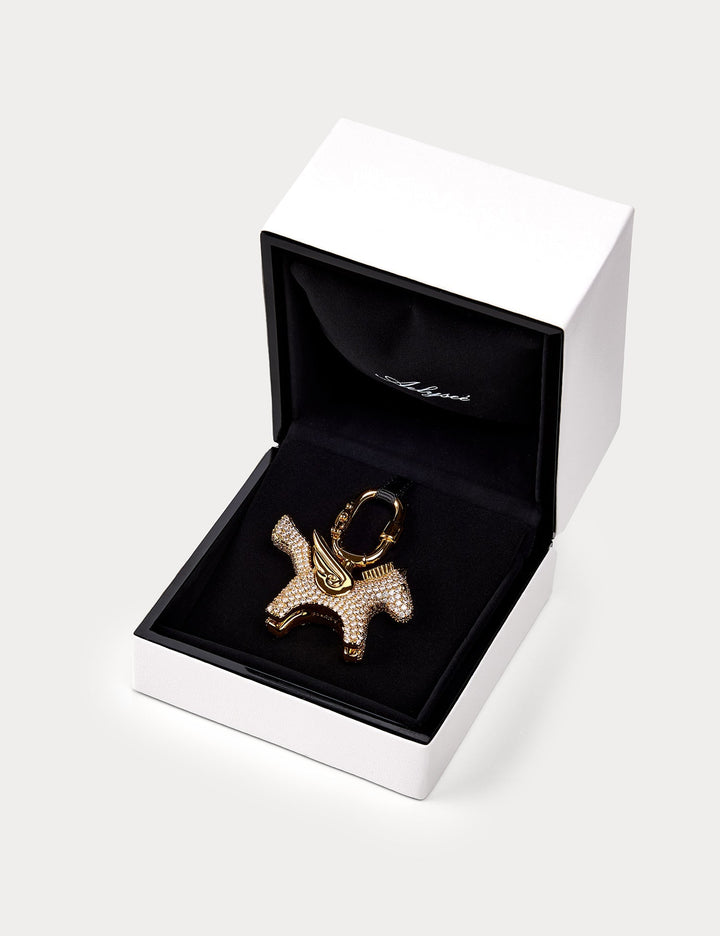 Sparkle Gold—Rodeo Pegase Bag Charm