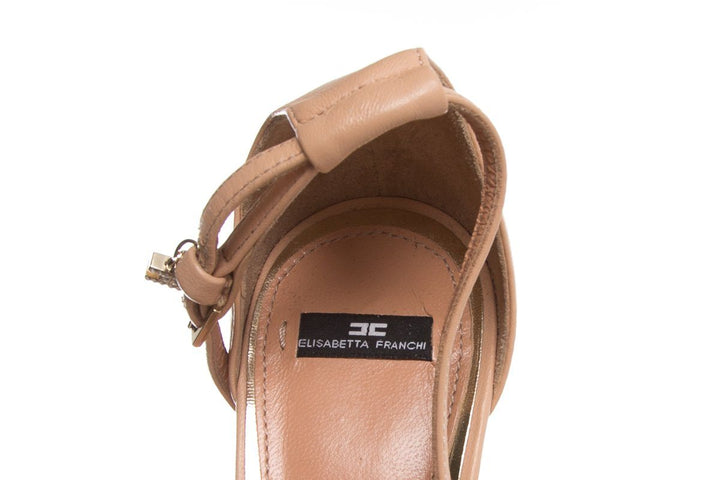 Elisabetta Franchi Blush Pink Heels SZ 38