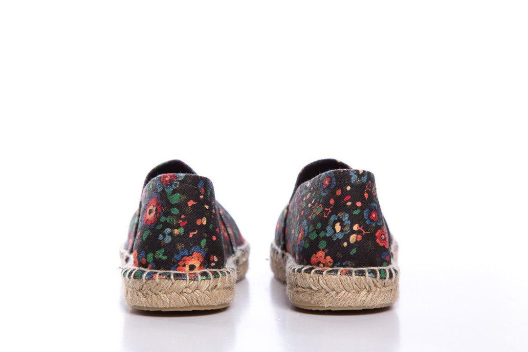 Isabel Marant Étoile Navy Floral Espadrilles SZ 37