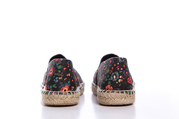 Isabel Marant Étoile Navy Floral Espadrilles SZ 37