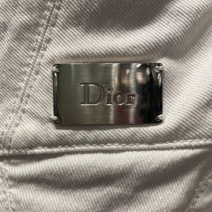 #Christian Top quality Dior/Denim Jkt/38/WHT/Denim