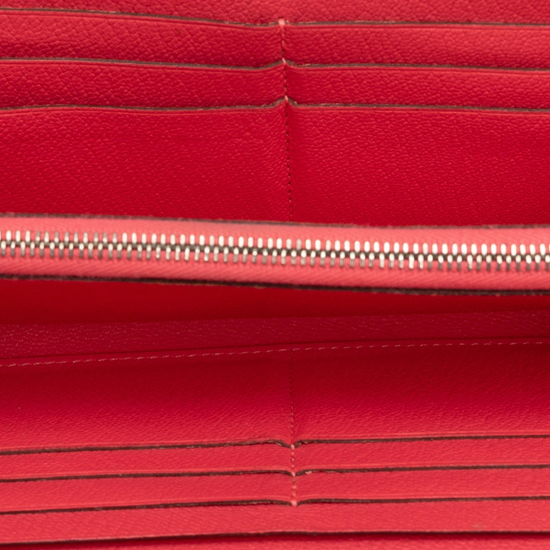 Top quality Hermes Chevre Classic Kelly Wallet Long Wallets