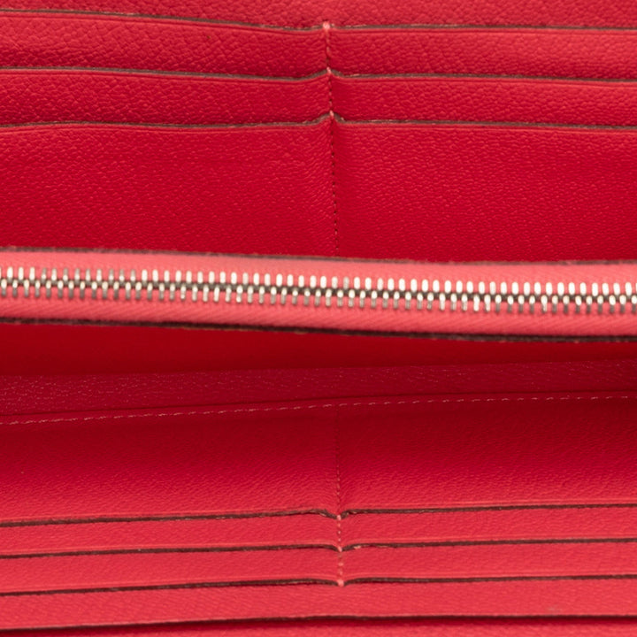 Top quality Hermes Chevre Classic Kelly Wallet Long Wallets
