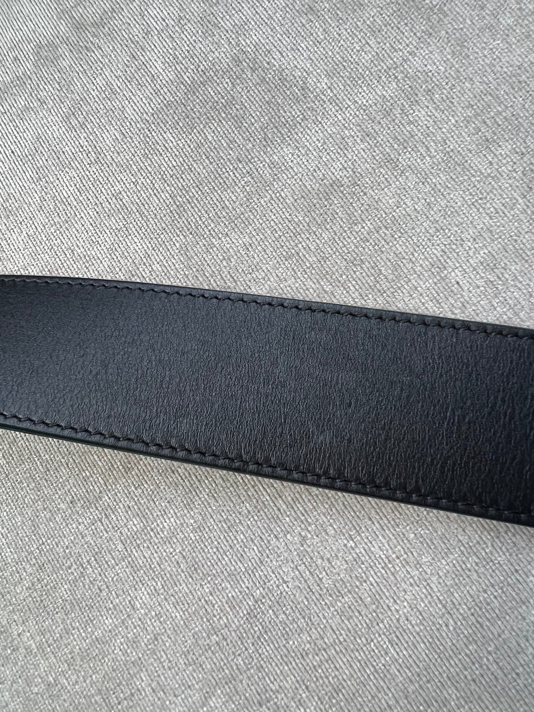 Gucci GG 2015 Re edition Marmont Black Wide Leather Belt with Gold Buckle (RRP £380)