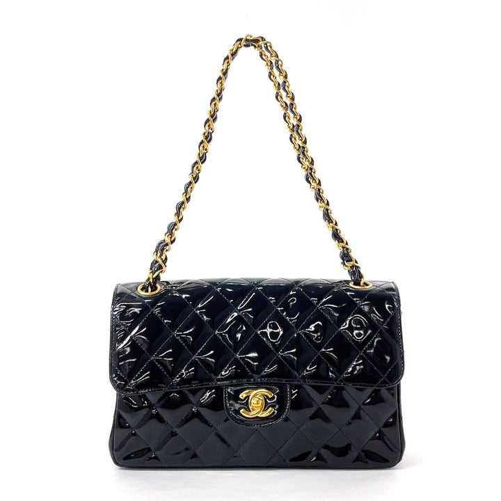 Top Quality Chanel Patent Leather Matelasse Chain Shoulder Bag