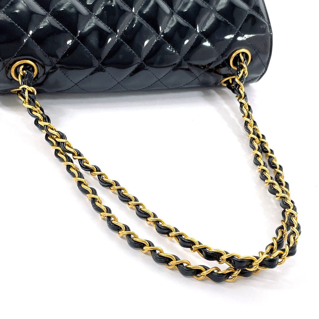 Top Quality Chanel Patent Leather Matelasse Chain Shoulder Bag