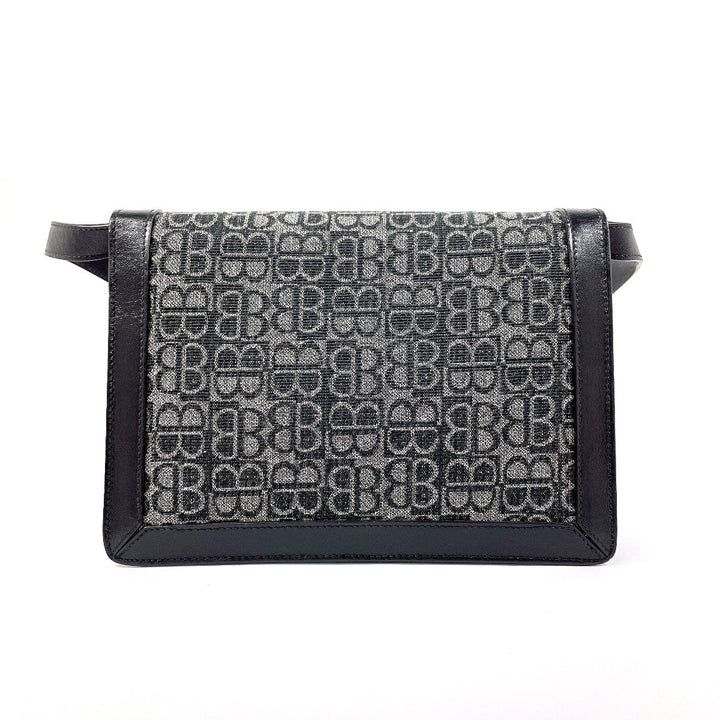 Top Quality Balenciaga Canvas Leather BB Logo 2WAY Vintage Shoulder Bag