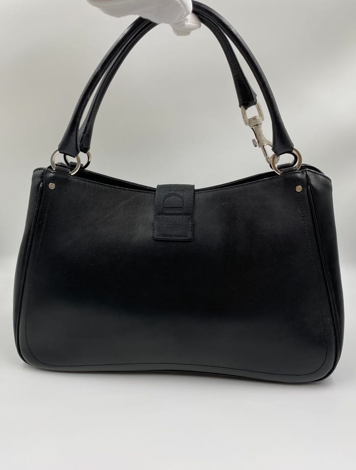 Christian Top quality Dior bag with Swarovski clip