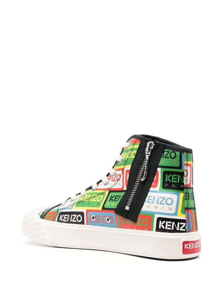 KENZOSCHOOL HIGH TOP SNEAKERS