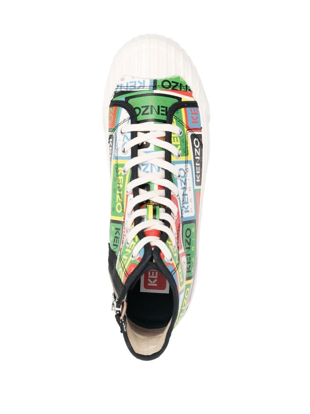 KENZOSCHOOL HIGH TOP SNEAKERS