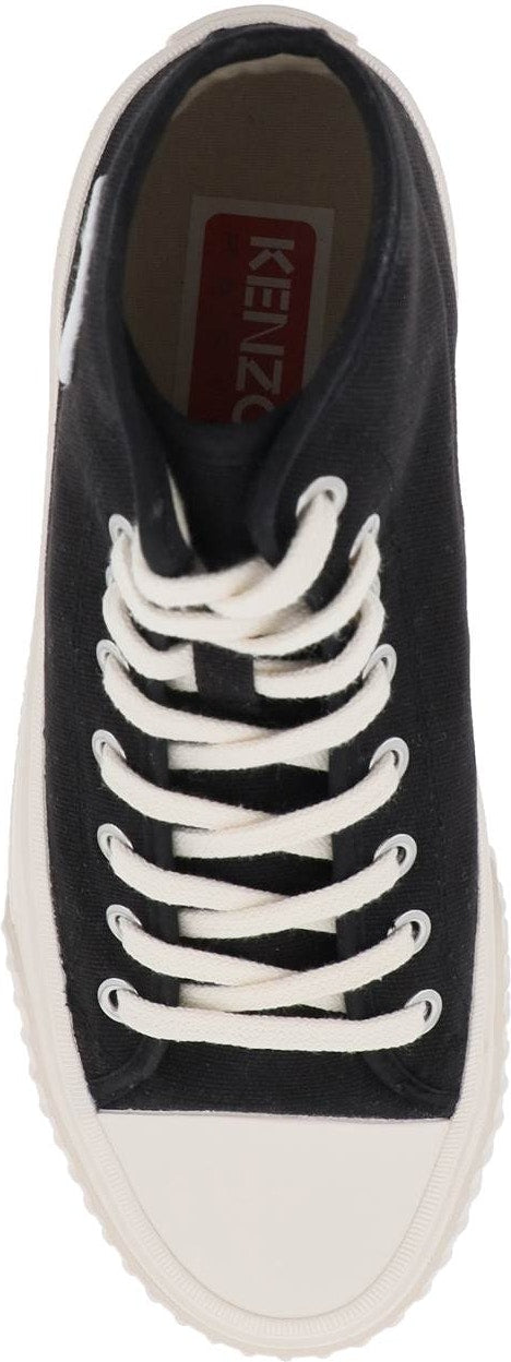 CANVAS  FOXY HIGH-TOP SNEAKERS