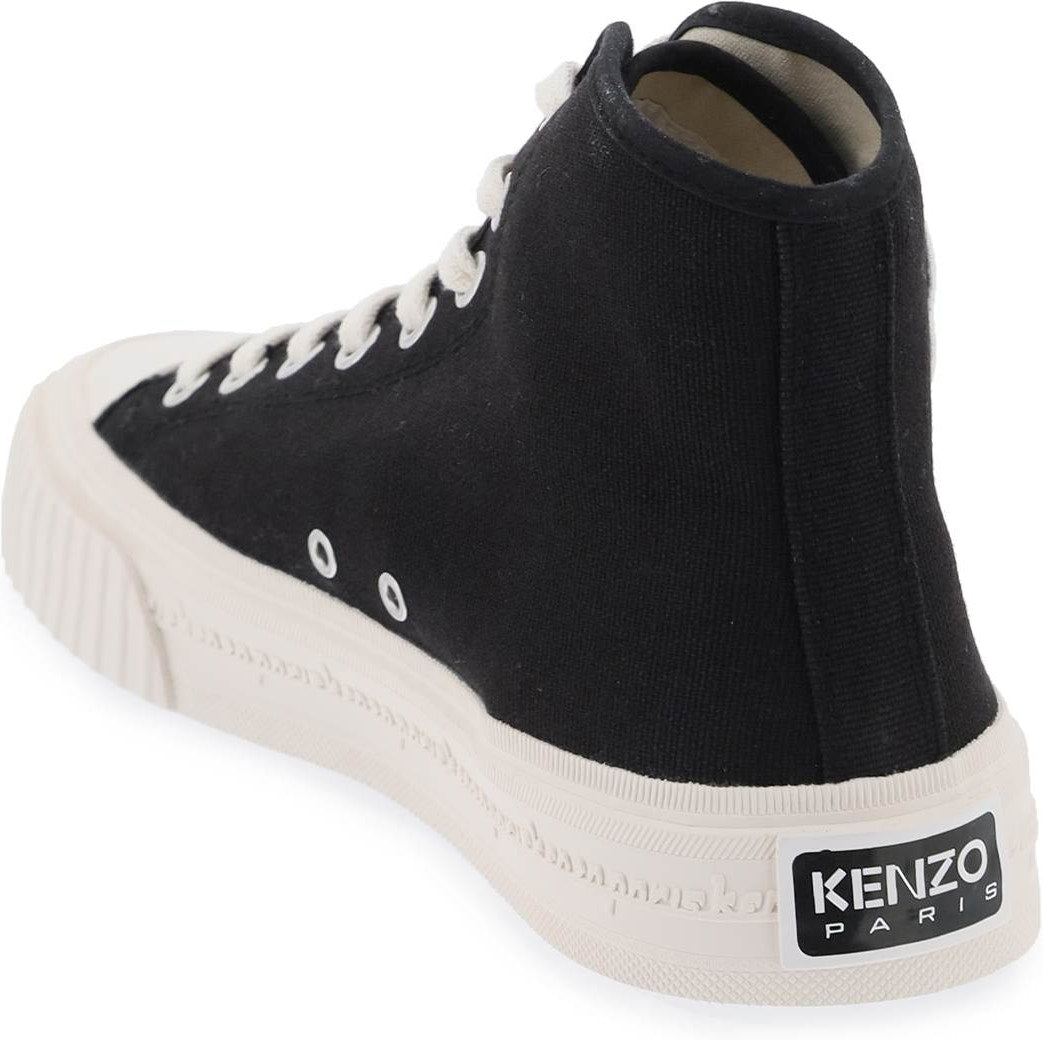 CANVAS  FOXY HIGH-TOP SNEAKERS