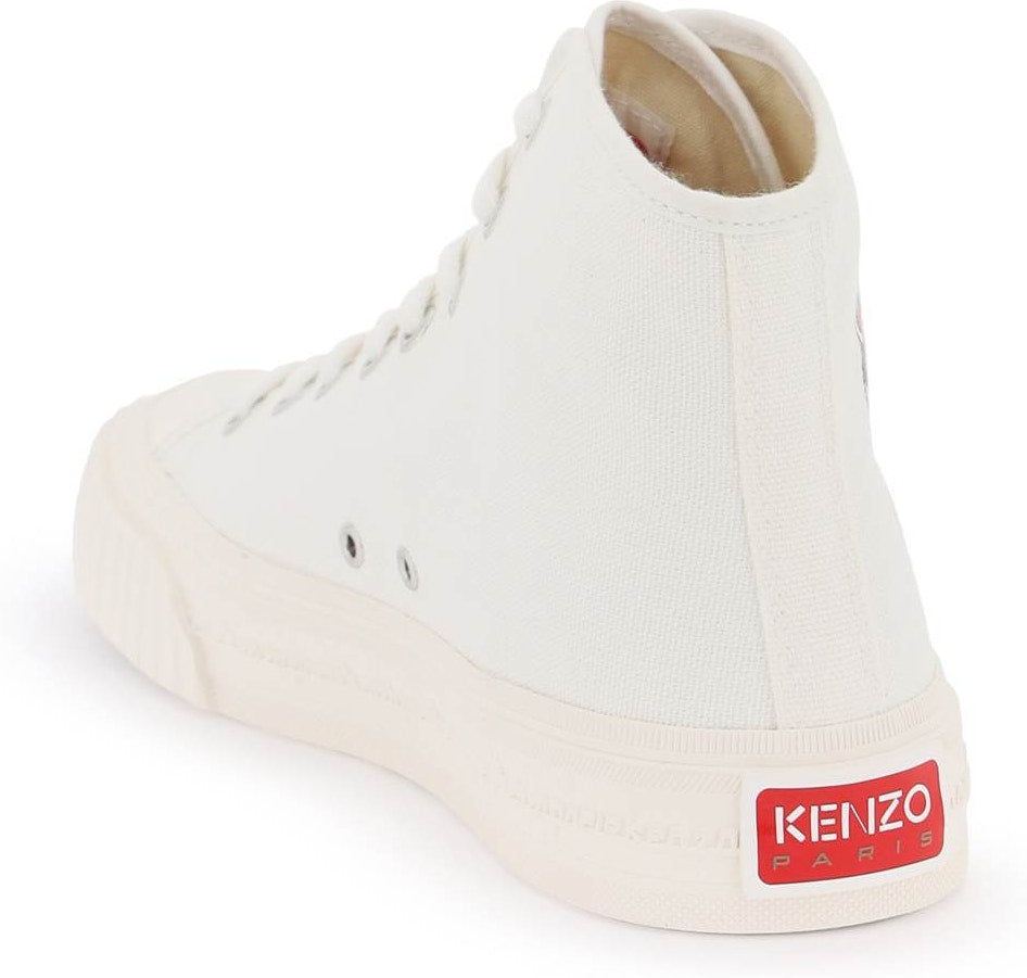 CANVAS HIGH-TOP SNEAKERS