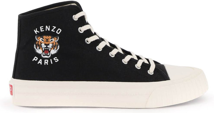 CANVAS HIGH-TOP SNEAKERS