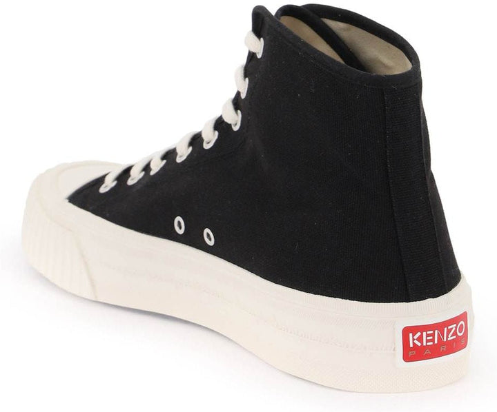 CANVAS HIGH-TOP SNEAKERS