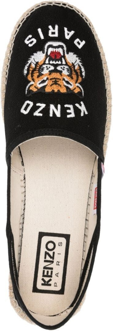 TIGER HEAD CANVAS ESPADRILLES