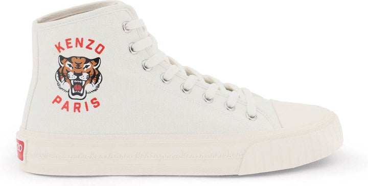 CANVAS HIGH-TOP SNEAKERS