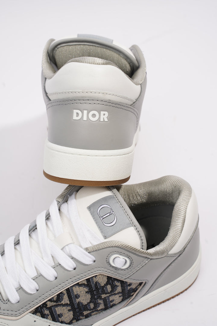 Christian Dior B27 Low-top White / Grey Leather EU 41 UK 7