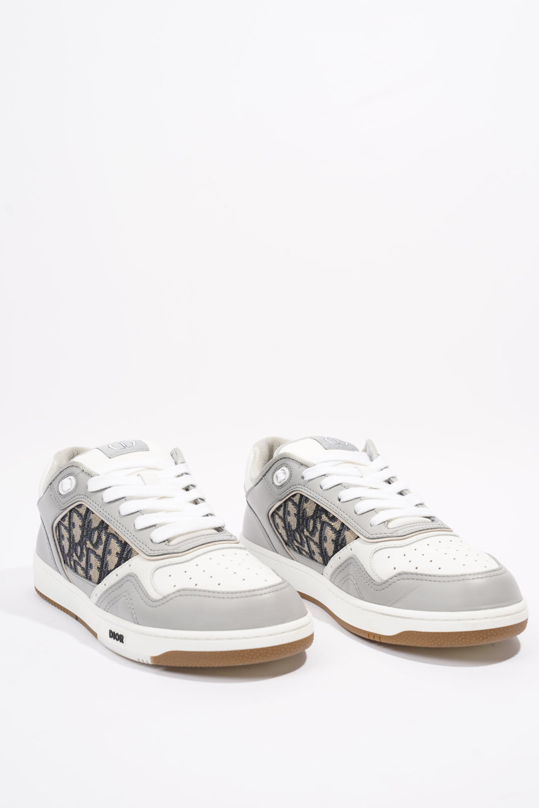Christian Dior B27 Low-top White / Grey Leather EU 41 UK 7