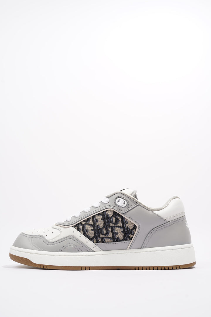 Christian Dior B27 Low-top White / Grey Leather EU 41 UK 7