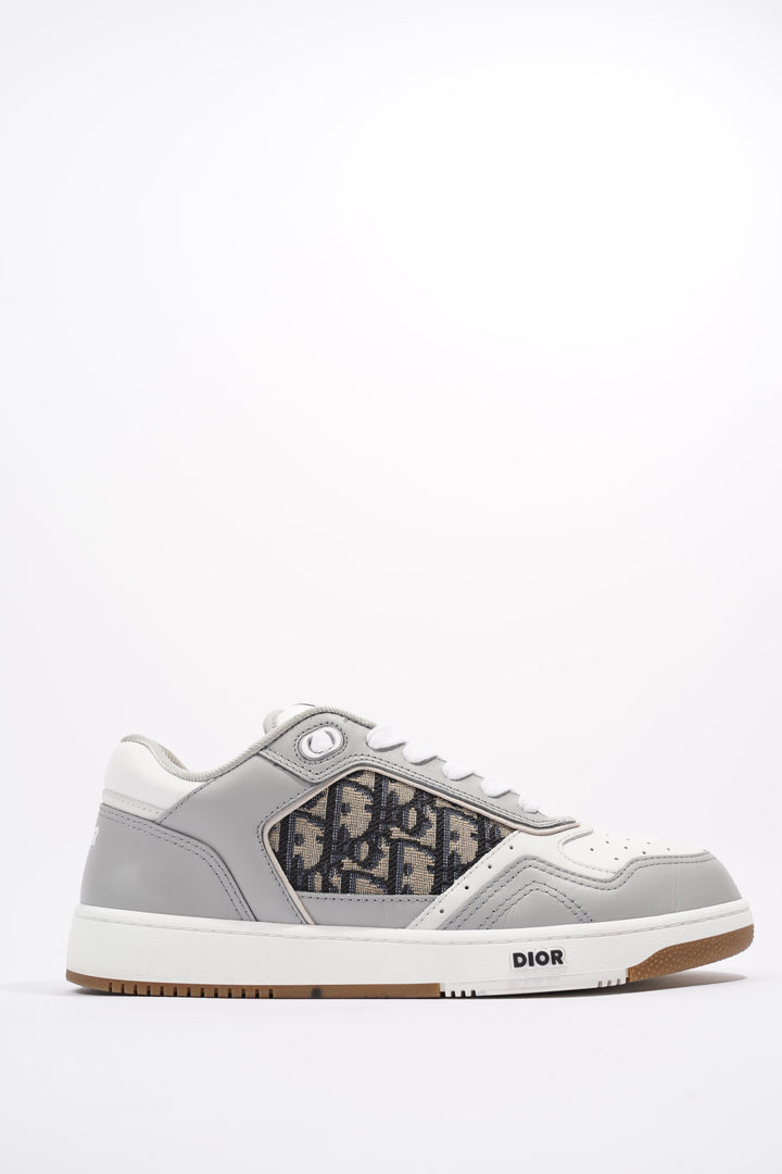 Christian Dior B27 Low-top White / Grey Leather EU 41 UK 7