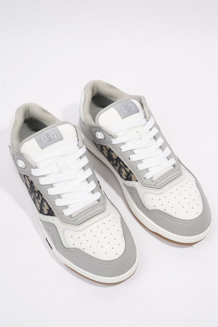 Christian Dior B27 Low-top White / Grey Leather EU 41 UK 7
