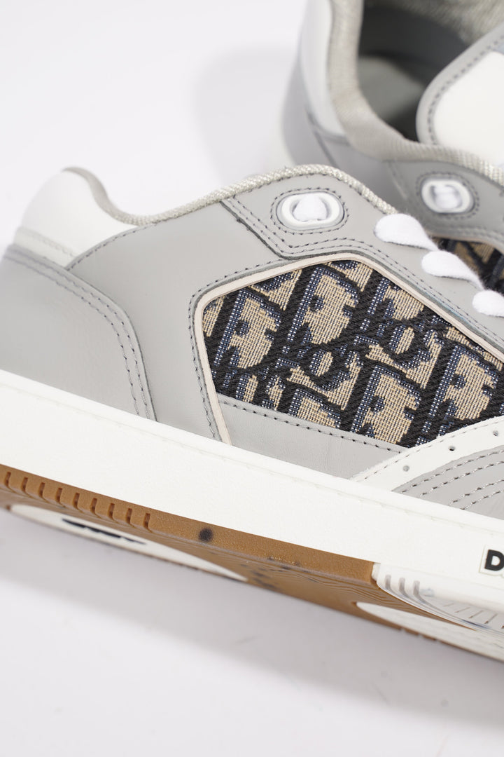 Christian Dior B27 Low-top White / Grey Leather EU 41 UK 7