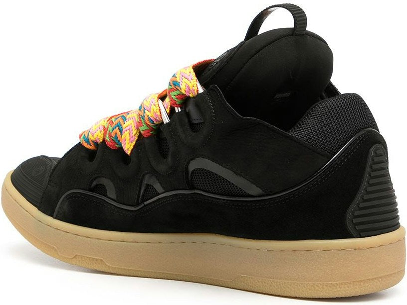 CURB CHUNKY LEATHER SNEAKERS