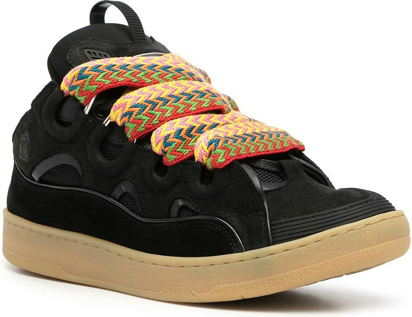 CURB CHUNKY LEATHER SNEAKERS