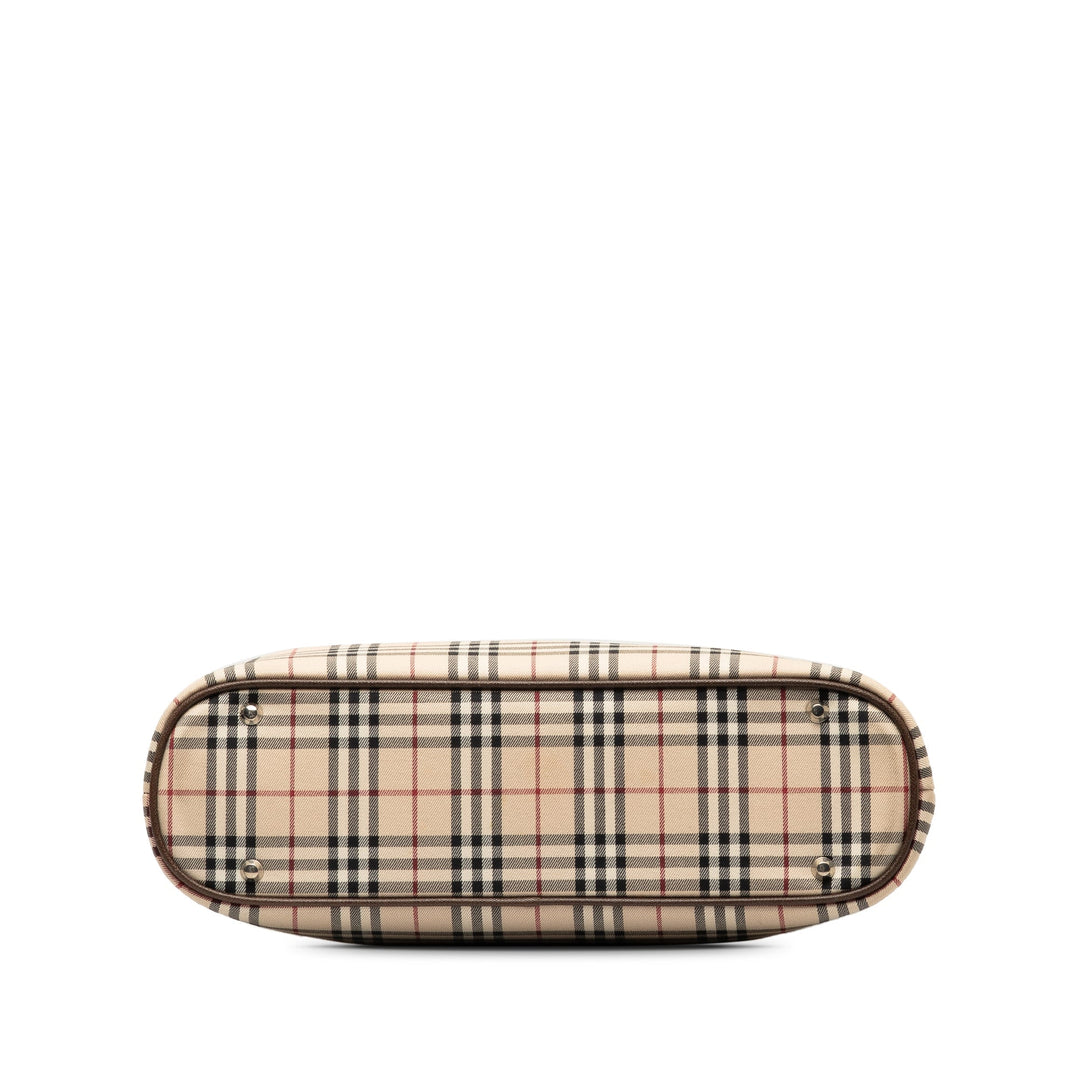 BURBERRY House Check Tote Tote Bag