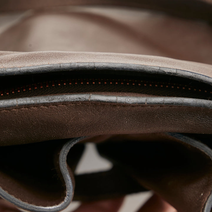 Brown Top quality Hermes Caravan Horizontal Tote Bag
