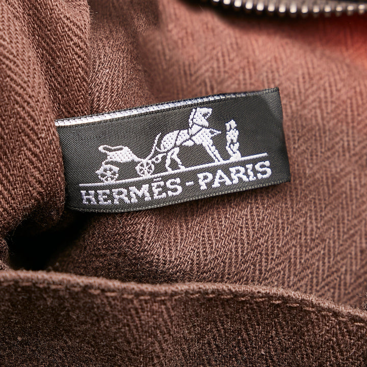 Brown Top quality Hermes Caravan Horizontal Tote Bag