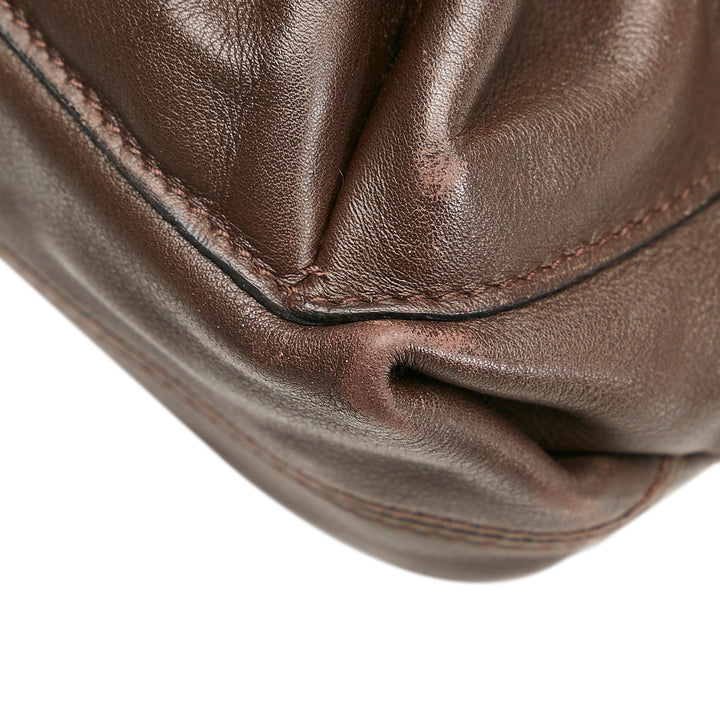 Brown Top quality Hermes Caravan Horizontal Tote Bag