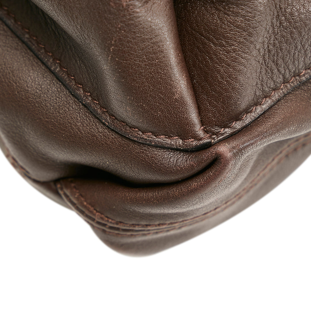 Brown Top quality Hermes Caravan Horizontal Tote Bag Satchel