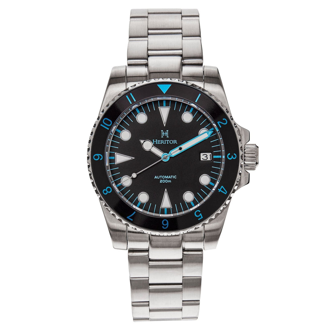 Heritor Automatic Luciano Bracelet Watch w/Date - Ruumur