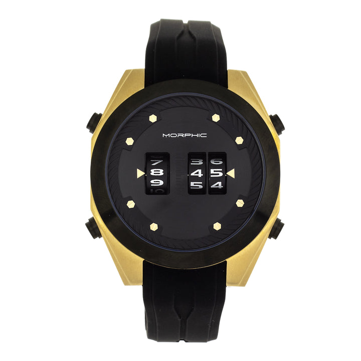Morphic M76 Series Drum-Roll Strap Watch