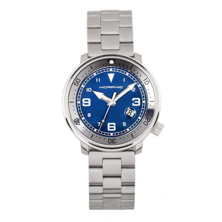 Morphic M74 Series Bracelet Watch w/Magnified Date Display