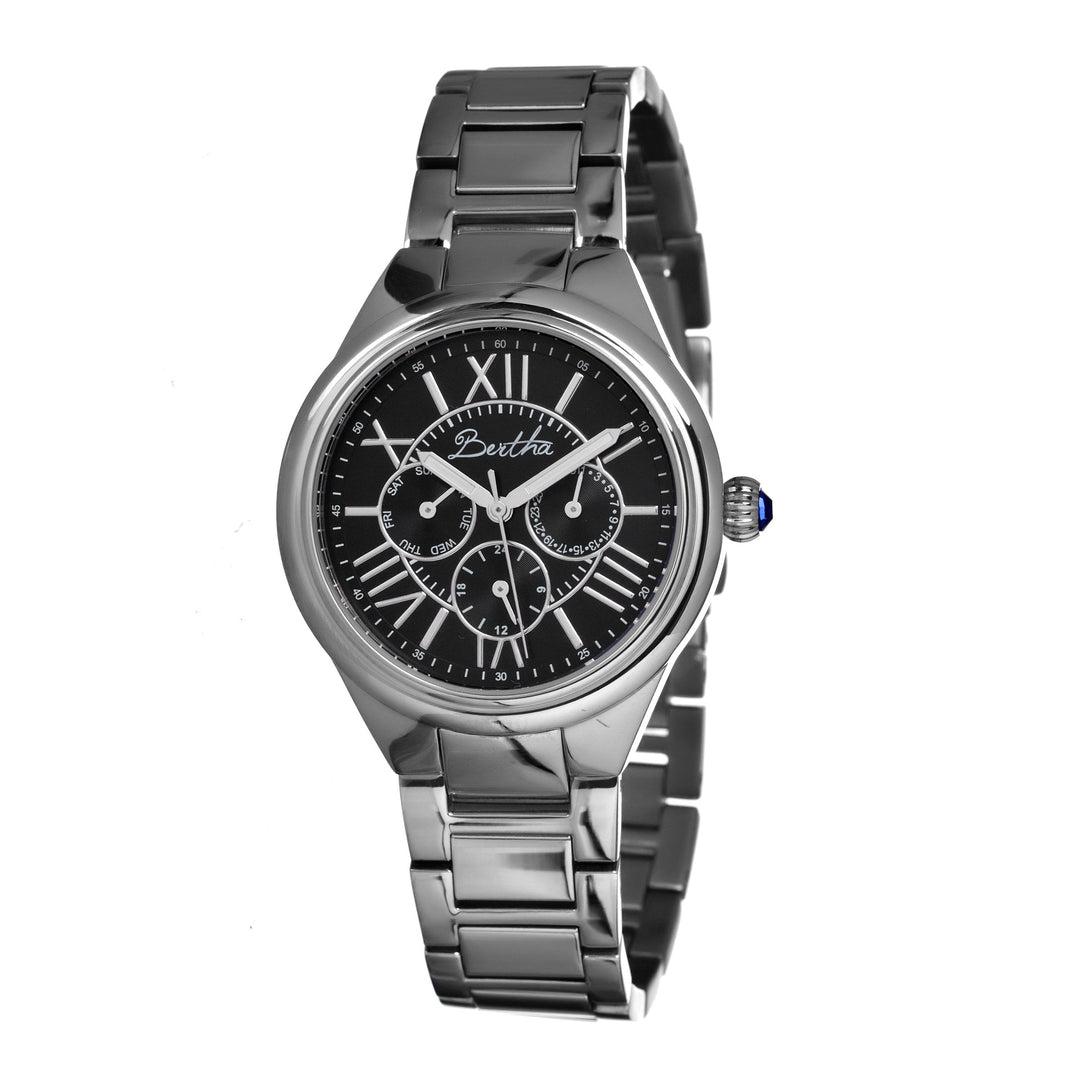 Bertha Rachel Ladies Bracelet Watch w/Day/Date