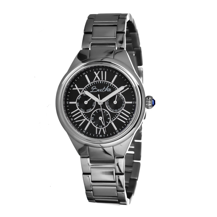 Bertha Rachel Ladies Bracelet Watch w/Day/Date