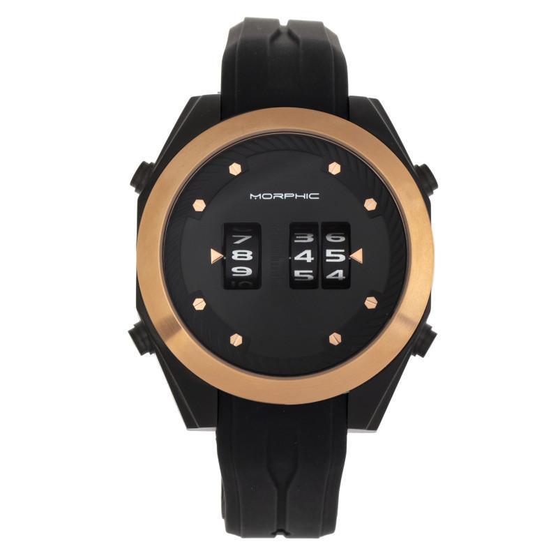 Morphic M76 Series Drum-Roll Strap Watch
