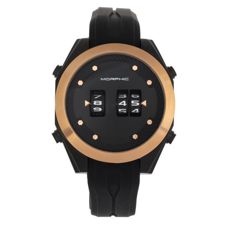 Morphic M76 Series Drum-Roll Strap Watch