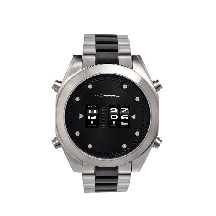Morphic M76 Series Drum-Roll Strap Watch