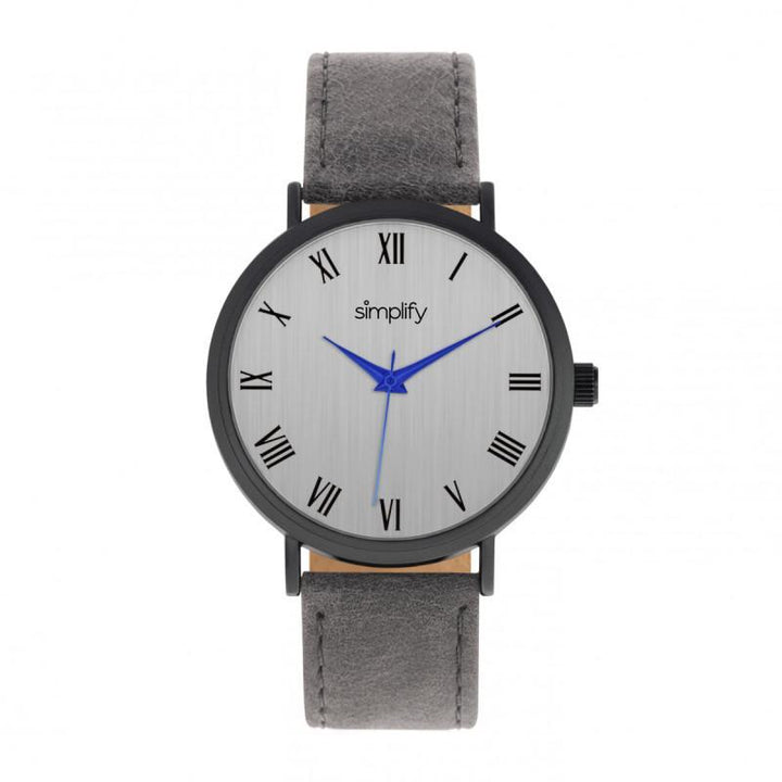 Simplify The 2900 Leather-Band Watch